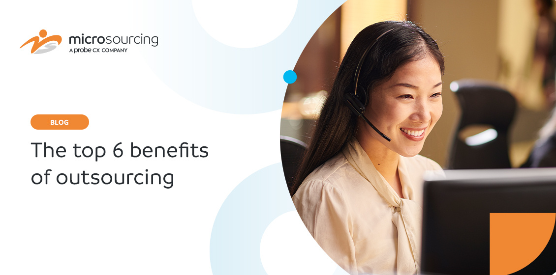 The top 6 benefits of outsourcing
